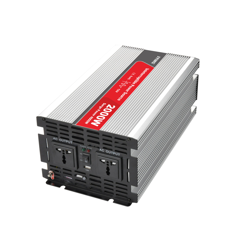 Invertisseur à onde sinusoïdale modifiée 2000W avec chargeur de batterie